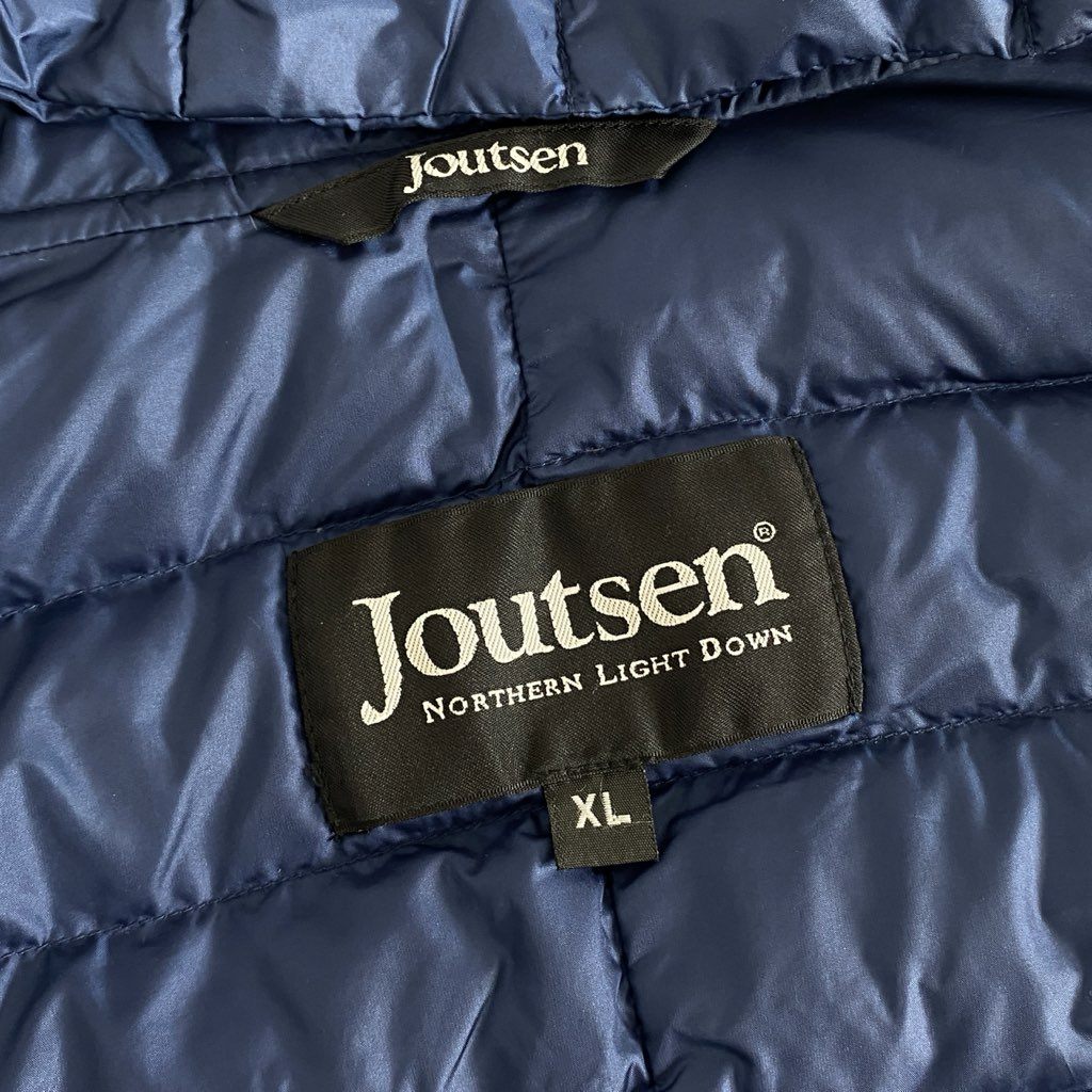 83h27 大きいサイズ☆ joutsen ヨーツェン ロングダウンジャケット ノーザンライトダウン アウター XLサイズ ネイビー レディース 女性用