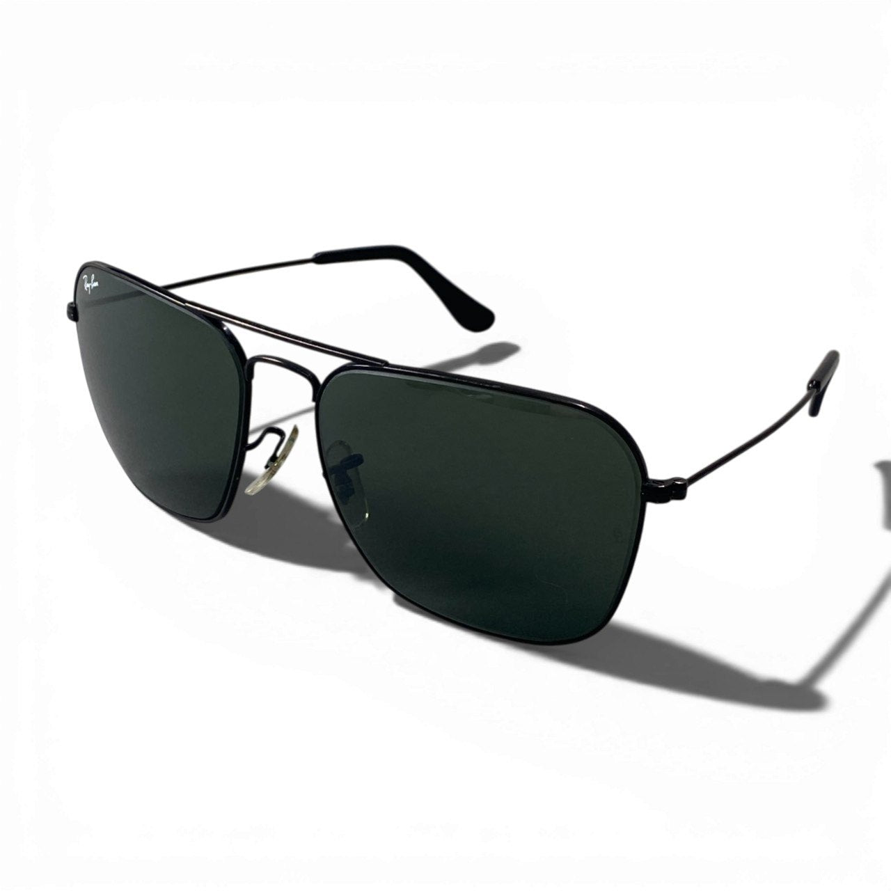 良品 Ray-Ban サングラス ブラック メタルフレーム B&L c17 Ray-ban レイバン B&L ボシュロム製 サングラス ブラック メンズ