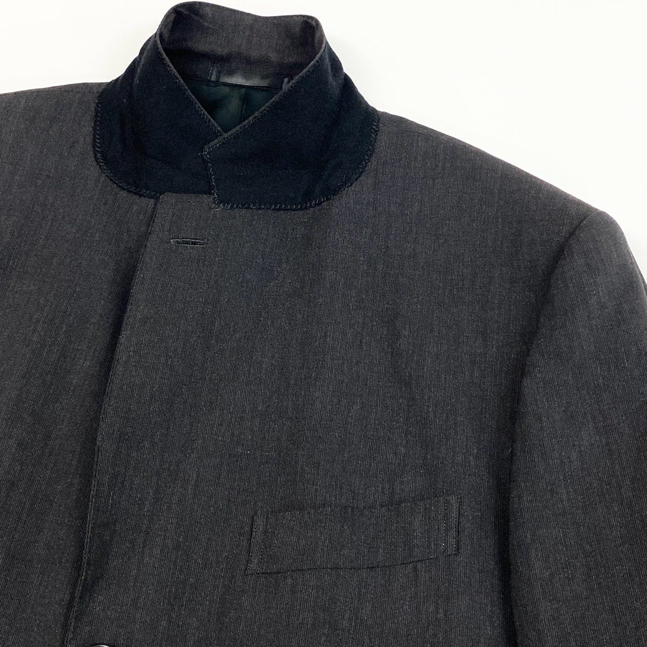79j9《美品》Paul Smith ポールスミス スーツセットアップ 3釦スーツ フォーマル ビジネス XLサイズ グレー メンズo07t