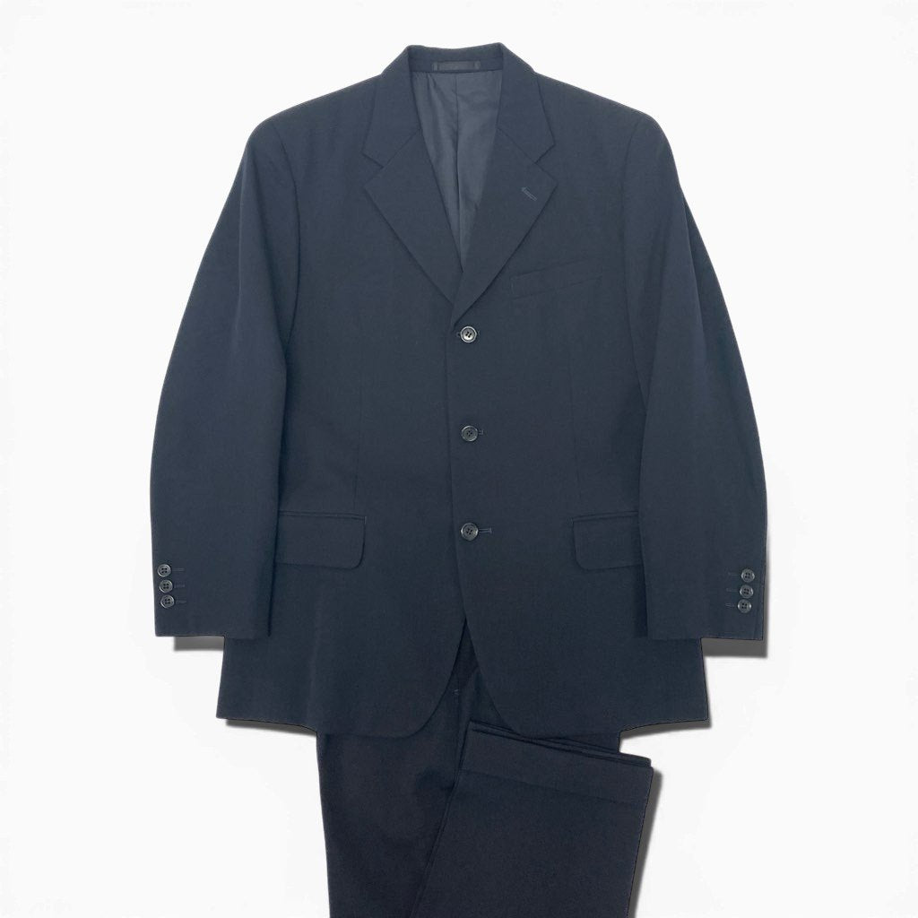 ISSEY イッセイミヤケ スーツ セットアップ シングル 4B パンツ 黒 4