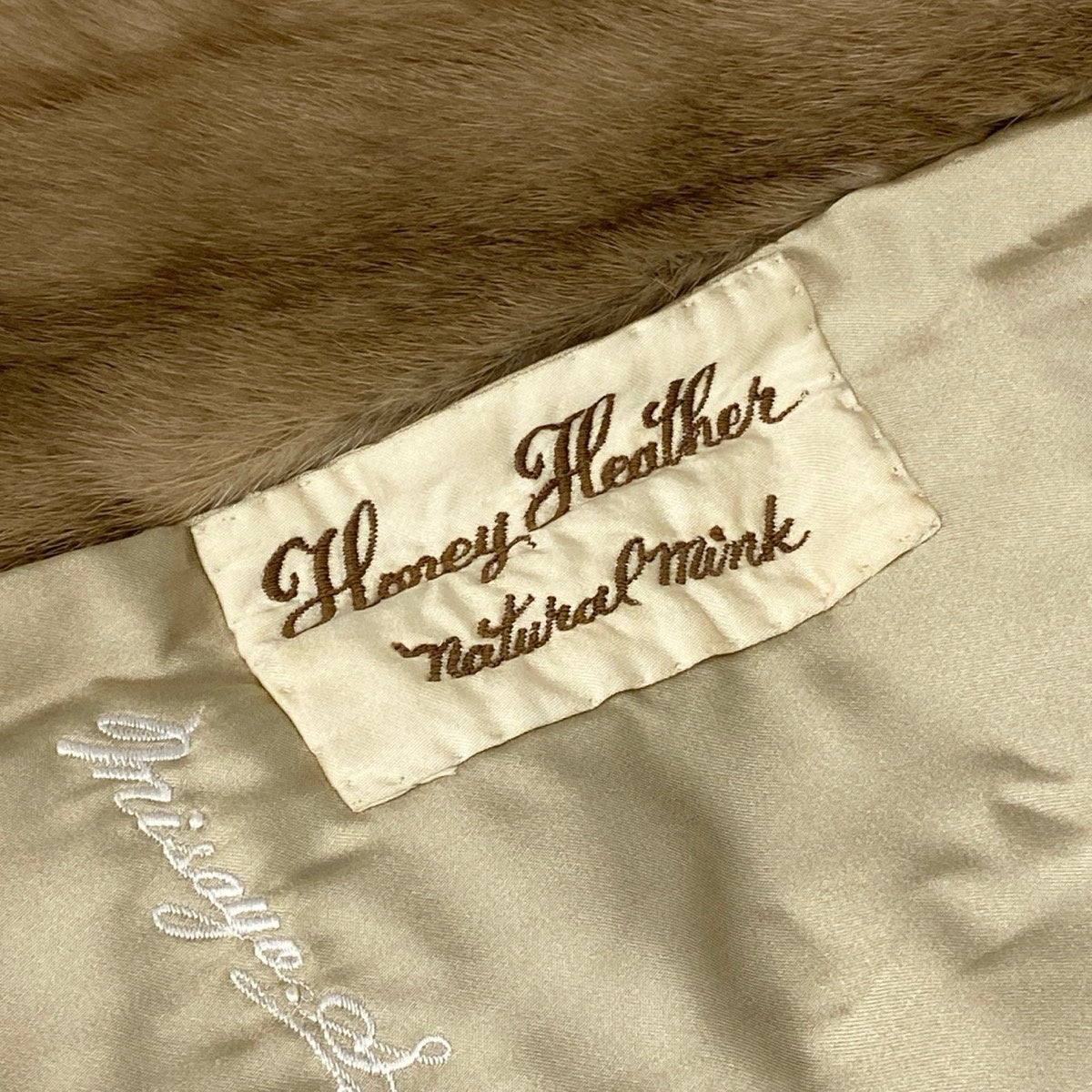 27f3 CB 希少デザイン パステル ナチュラルミンク ロングコート サイズF 茶系 最高級 本毛皮 Mink Fur Long Coatt18r