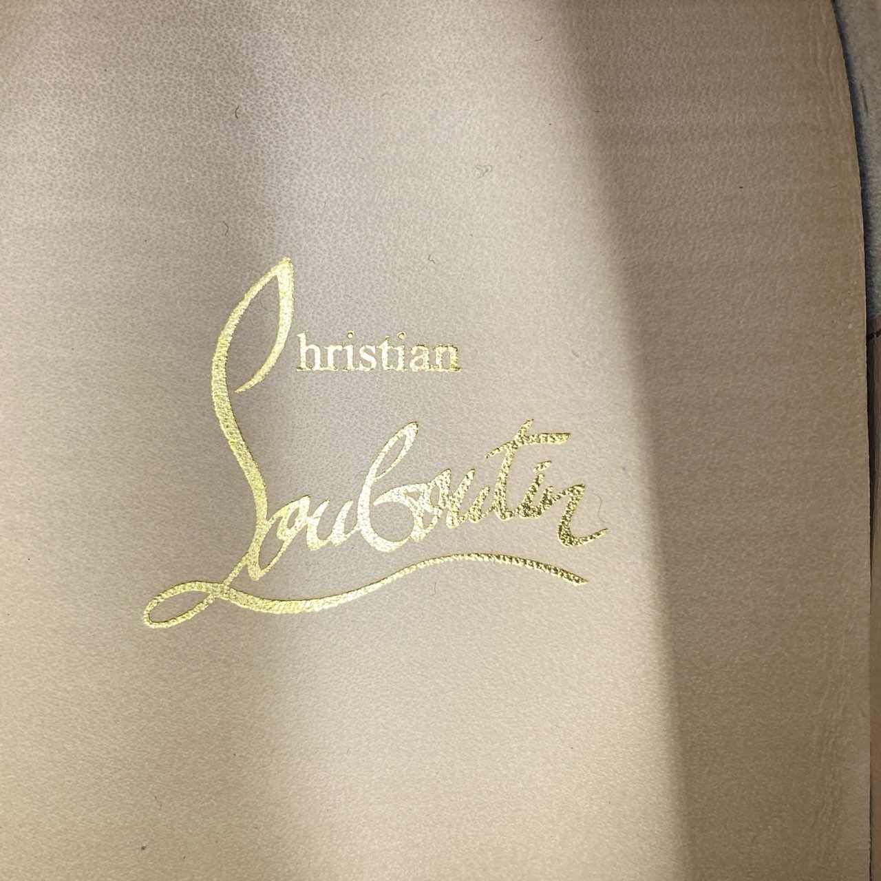 1h20《美品》 Christian Louboutin クリスチャンルブタン ルイスジュニア ストラス スパイク スニーカー シューズ スタッズ ラインストーン サイズ42 ホワイト メンズ 紳士靴k02i
