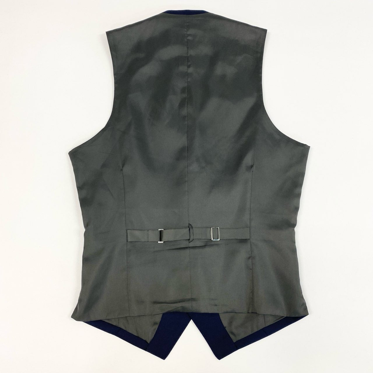 53j17 GINZA GLOBAL STYLE ギンザグローバルスタイル セットアップスーツ 3ピース 高級ライン KAISER シングルスーツ ネイビー メンズu02t