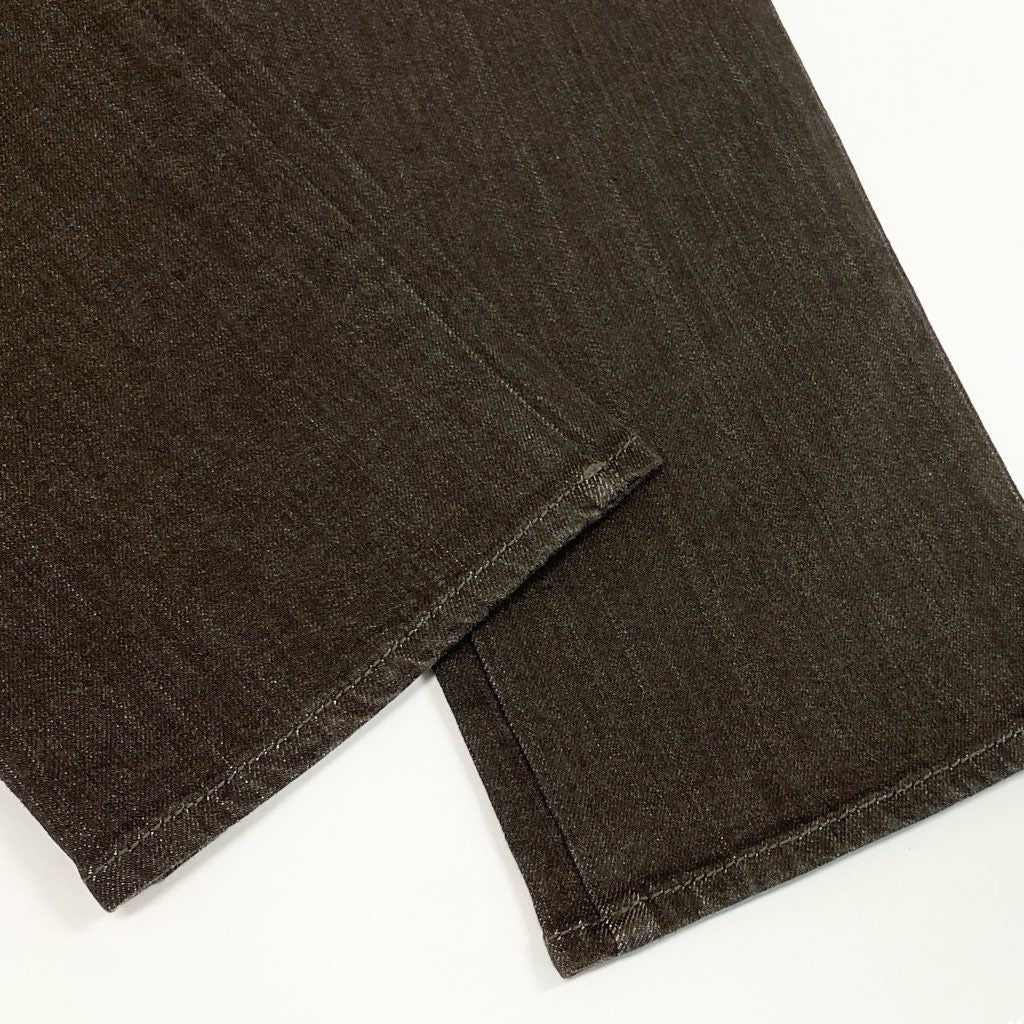 7f8 《新品保管品》 ETRO エトロ デニムパンツ カラーデニム ボトムス 6ポケット 34 ブラウン系 コットン ポリウレタン メンズ 紳士服 イタリア製
