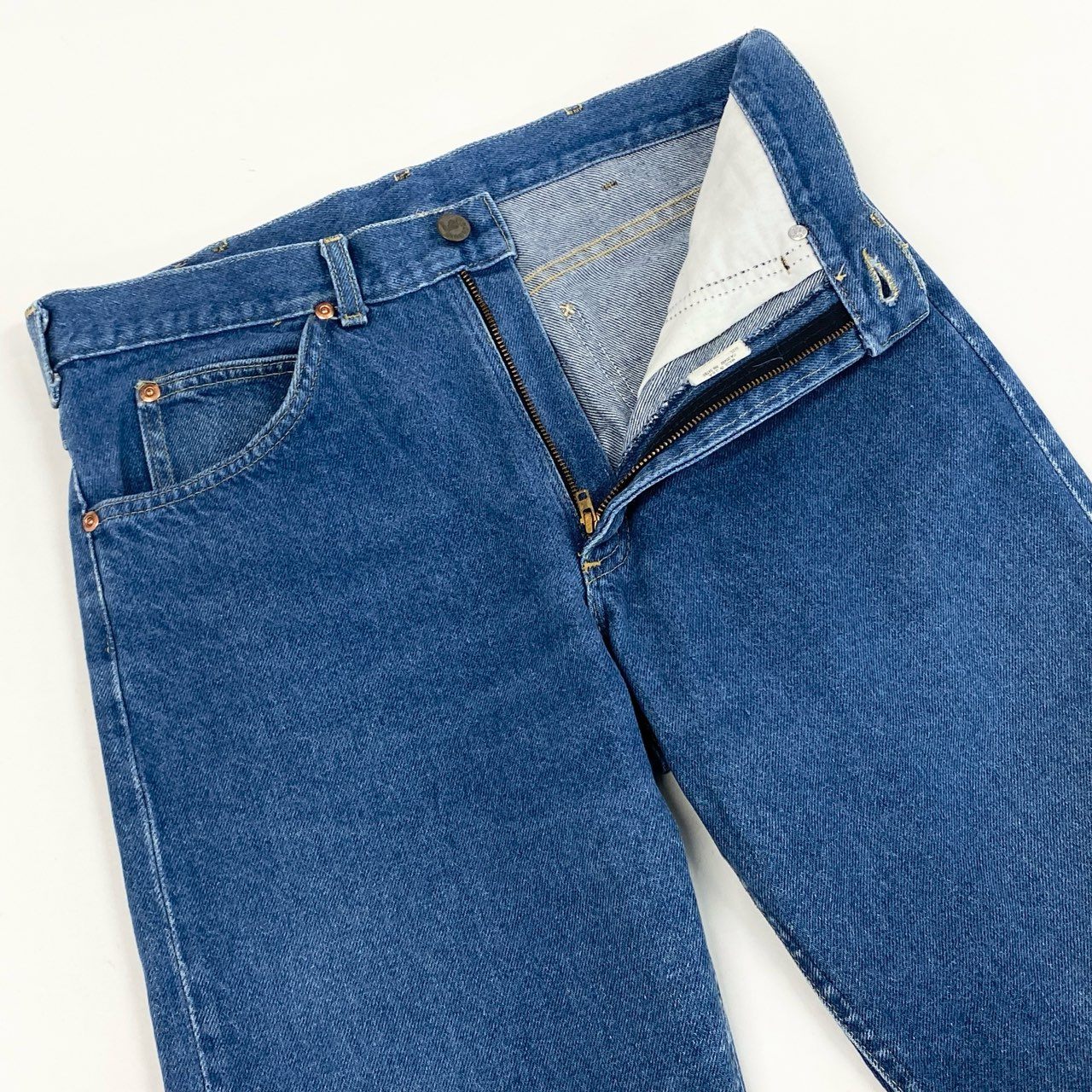 35l27 LEE リー 70's~80’s 200-0141 42 TALON タロンジップ デニムパンツ ジーンズ ボトムス ヴィンテージ VINTAGE 32 × 32 インディゴブルー