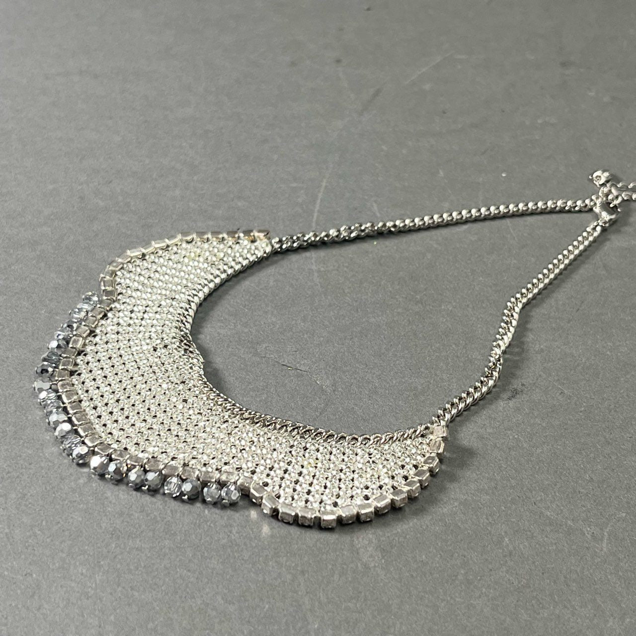 1e12-3 SWAROVSKI スワロフスキー Renewal Necklace クリスタルビーズ ネックレス 5019006 36cm ビジュー ダイヤ 結婚式 セレモニー