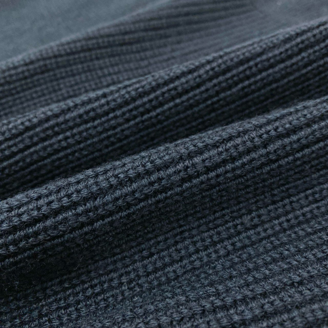 71i26 HUGO BOSS ヒューゴボス ドライバーズニット ジャケット XL ネイビー ロゴパッチ カーディガン 紳士服t18r