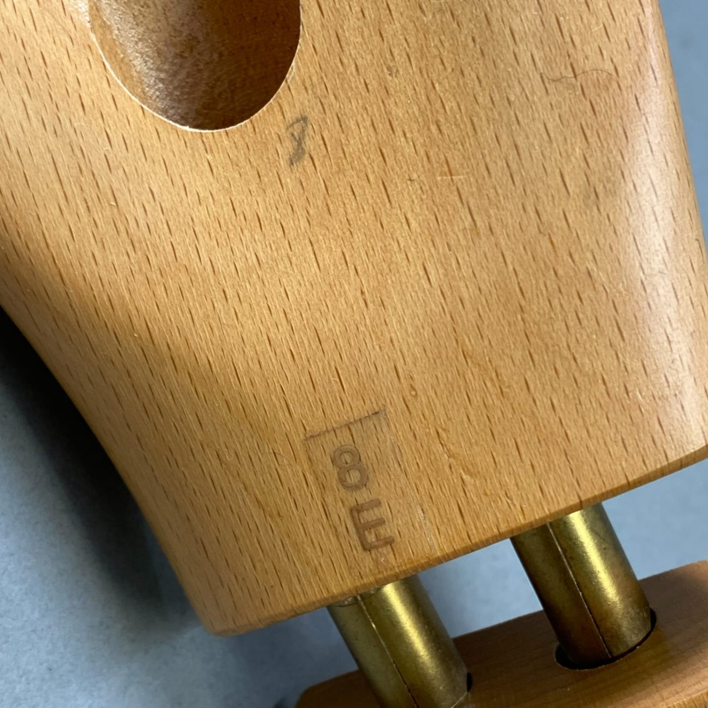 3L10 JOHN LOBB ジョンロブ 木製 シューツリー シューキーパー シューケア Wood Shoe Tree 8Eサイズ メンズk02i