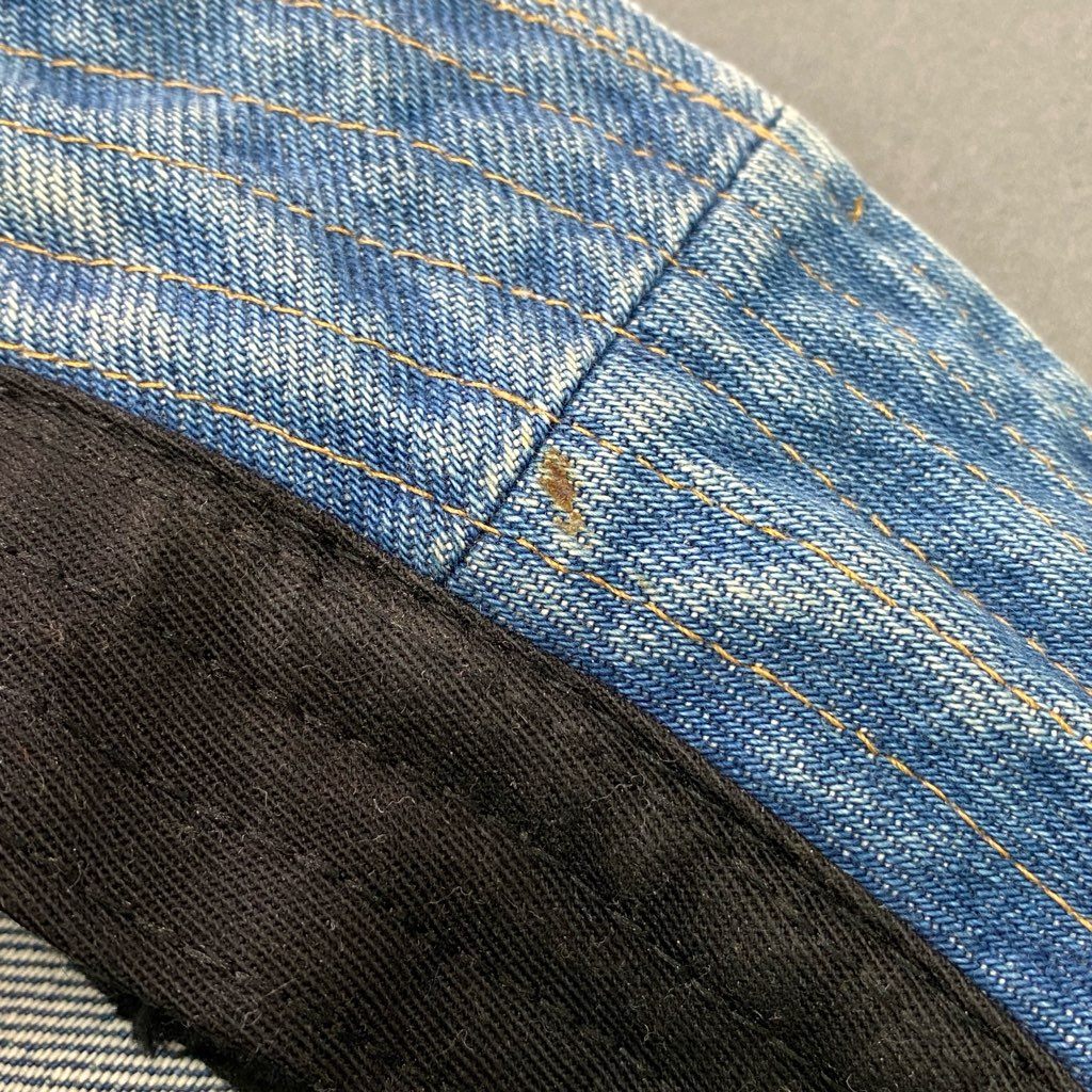 8d5 Supreme シュプリーム Diamond Stitch Crusher Hat バケットハット クラッシャーハット ブランドロゴ コットン100% M/L ブルー コットン100%