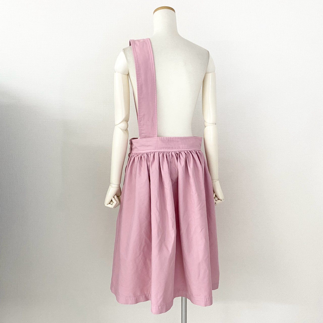 37e26 COMME des GARCONS COMME des GARCONS コムデギャルソンコムデギャルソン コムコム エステルワンショルダースカート RB-A003 サイズXS ピンク ポリエステル100% レディース AD2017