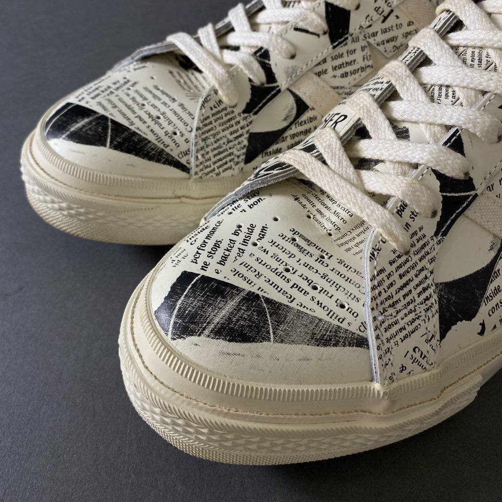 2h4 CONVERSE コンバース ジャックスター ワンスター ローカットスニーカー シューズ 9 1/2 ホワイト ブラック
