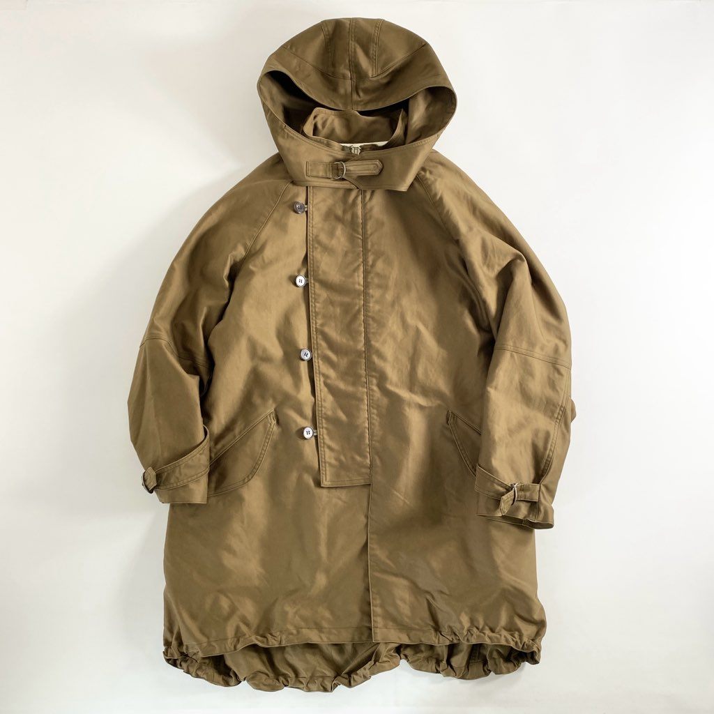 33g13 SOUMO ソウモ FIELD COAT フィールドジャケット フィールドコート 日本製 10C-SC-002 03 カーキ コットン