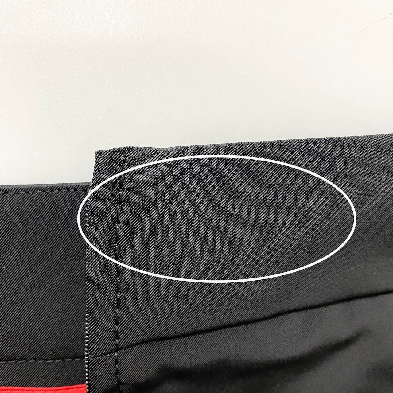 9f17 PRADA SPORT プラダスポーツ 台形スカート 膝丈スカート バックジップ 伸縮ストレッチ 21H228 サイズ36 ブラック レディース 女性服u02t