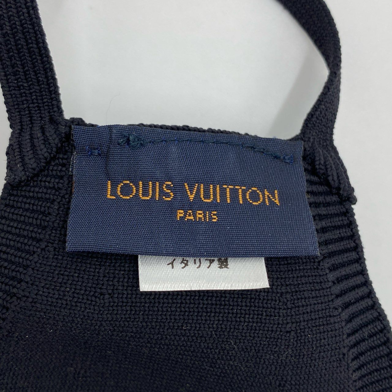 i3 《未使用品》 LOUIS VUITTON ルイヴィトン LV マスク マイユ ポーチ付き M76748 ブラック ノワール 箱付属t18r