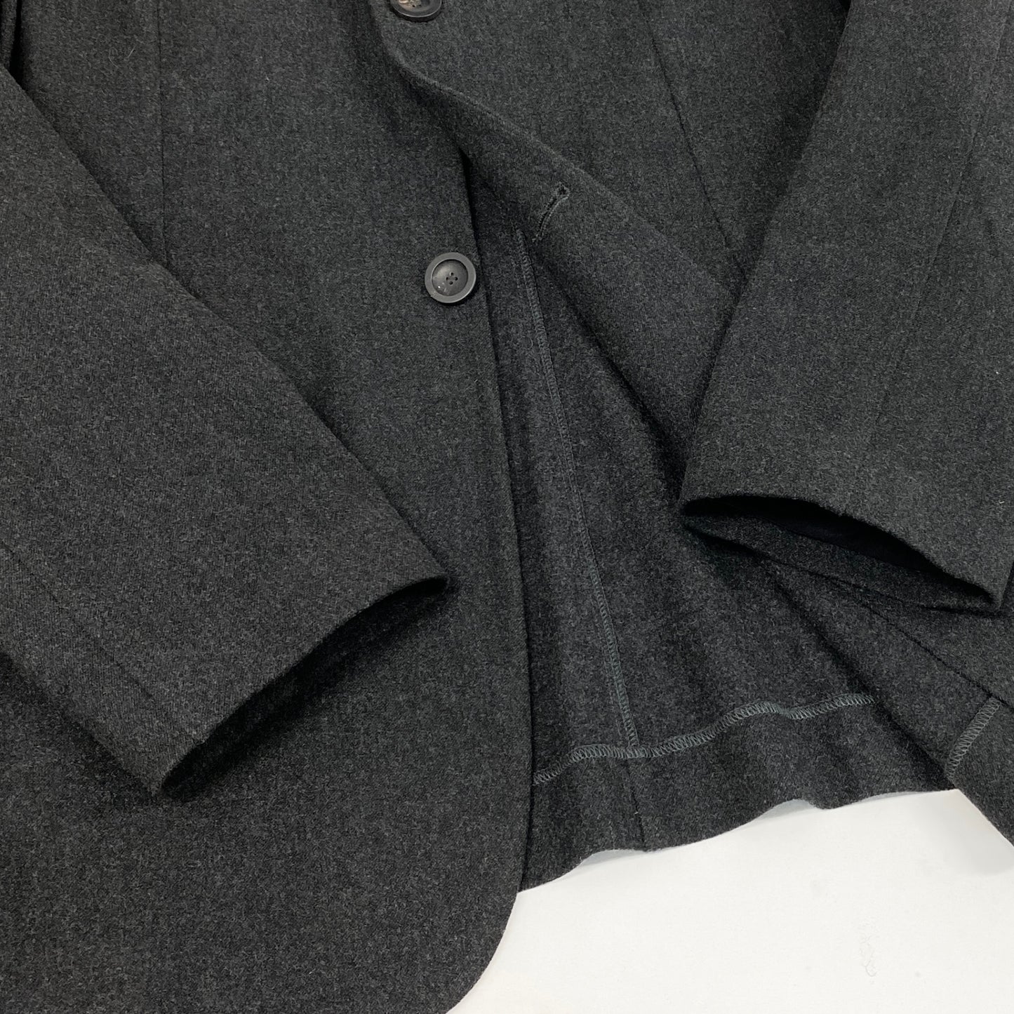 30h29 EMPORIO ARMANI エンポリオアルマーニ スーツセットアップ 上下セットアップ イタリア製 50サイズ グレー メンズ 男性用u02t