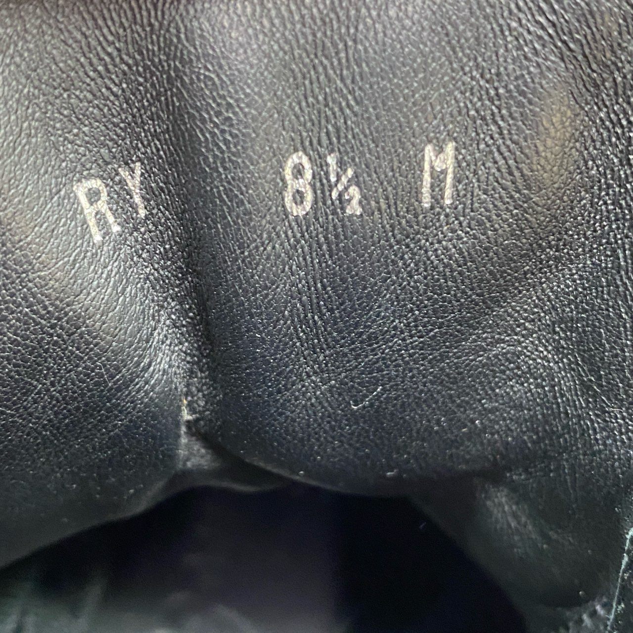 7e9 Salvatore Ferragamo サルヴァトーレ フェラガモ ハイカットレザースニーカー 8 1/2 ブラック Leather シューズ イタリア製