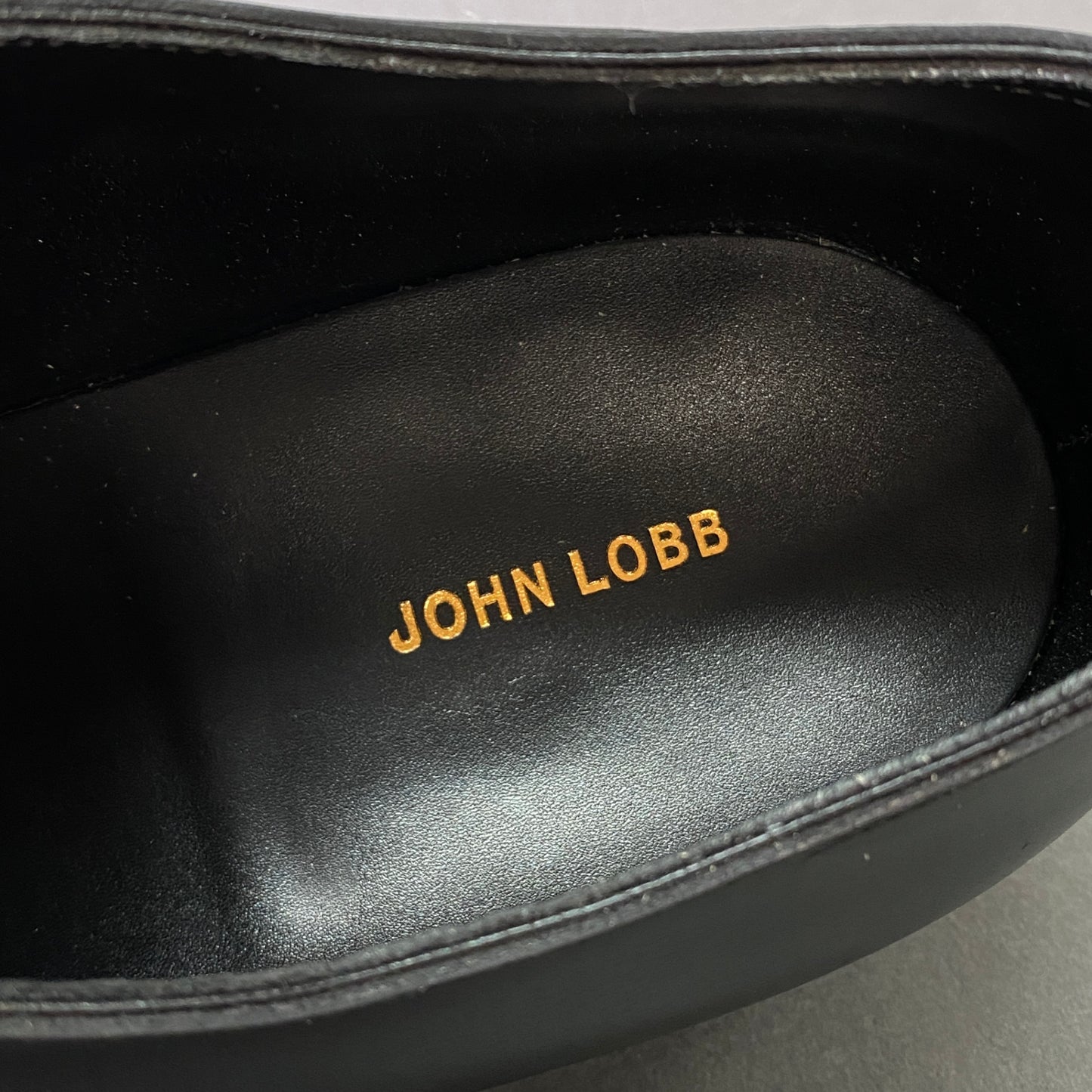 1a24 JOHN LOBB ジョンロブ CITY II シティー2 ドレスシューズ ストレートチップ ビジネス◎ フォーマル◎ 純正シューツリー付属 9E ブラック レザー
