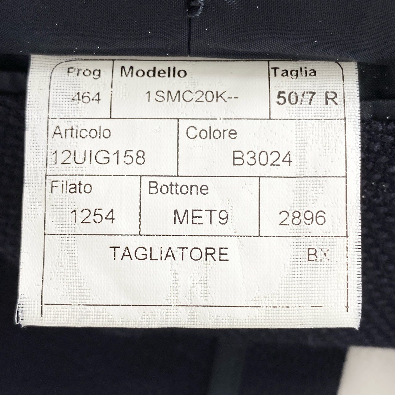 33h30 イタリア製 TAGLIATORE タリアトーレ ダブルジャケット テーラードジャケット ピークドラペル サイズ50 ネイビー ウール100% メンズ 紳士服