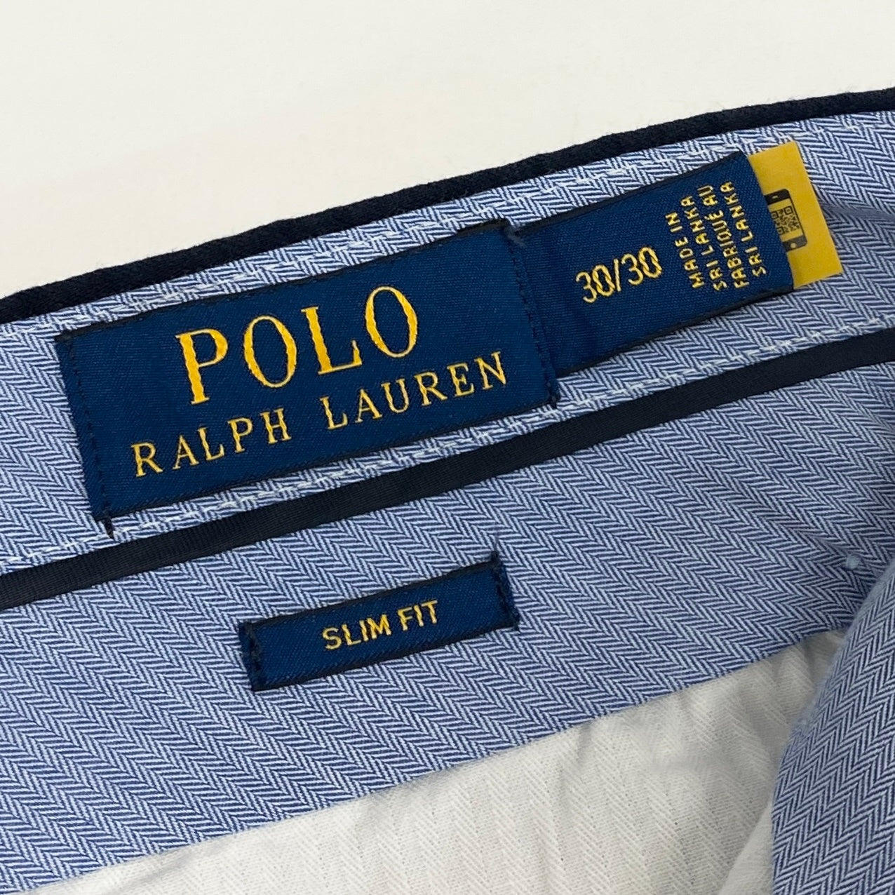 30h29 《極美品》POLO RALPH LAUREN ポロラルフローレン SLIM FIT スリムフィット リネンパンツ パンツ ボトムス 30W 30L ネイビー メンズ 男性用u02t