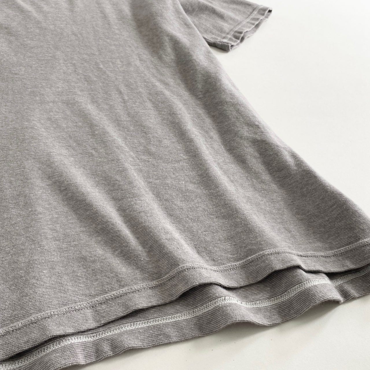 50h10 フランス製 LUTAYS リュテス 半袖Tシャツ カットソー トップス サイズ50 グレー系 コットン100% メンズ 男性用