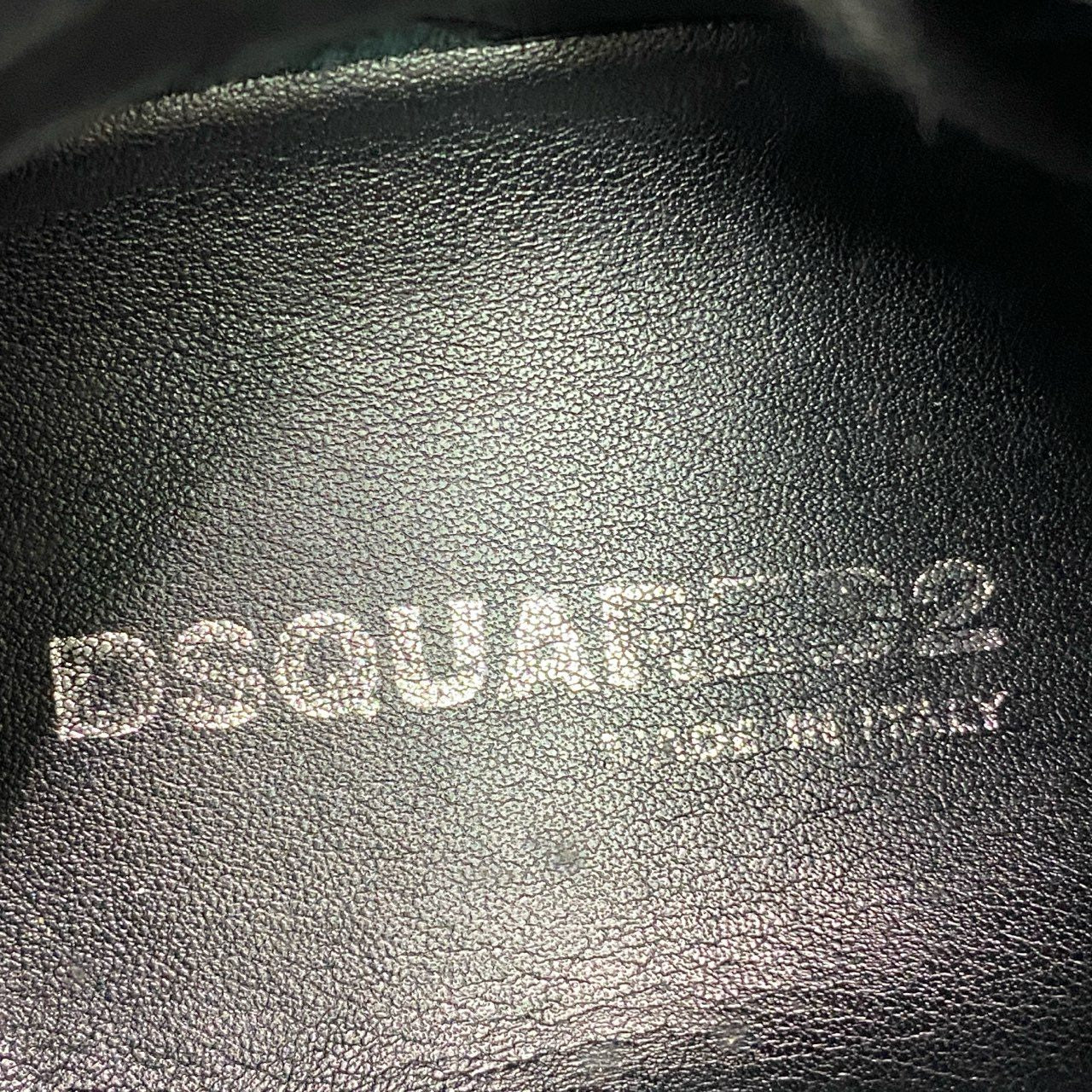 4c18 DSQUARED2 ディースクエアード 551 迷彩 レオパード柄 ローカットスニーカー シューズ ロゴプレート カモフラ 43 ブラック ブルー グリーン