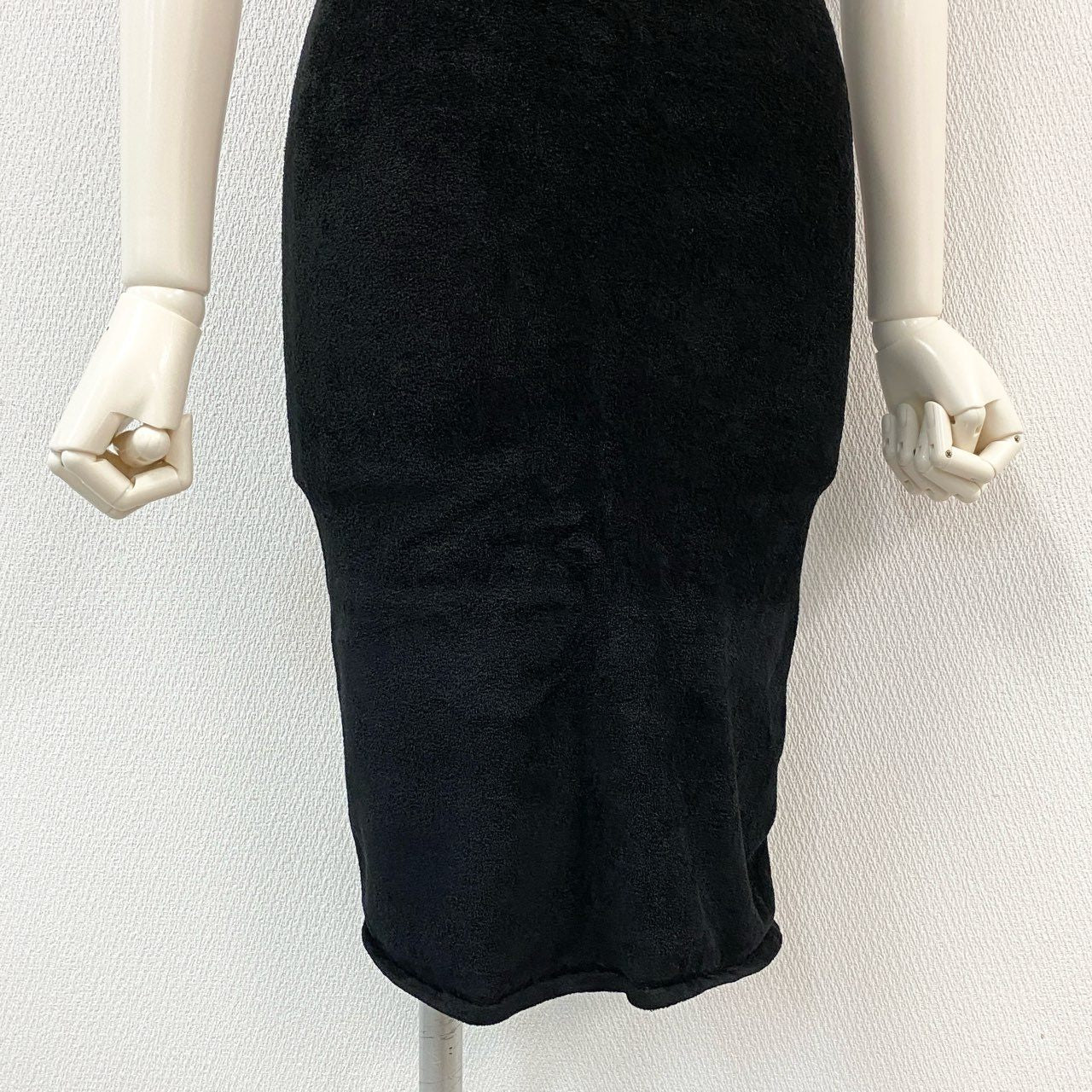 42h22《極美品》Theory セオリー TNECK DRESS Tネックドレス マイクロベルベット ワンピース P ブラック レディース 女性用k02i