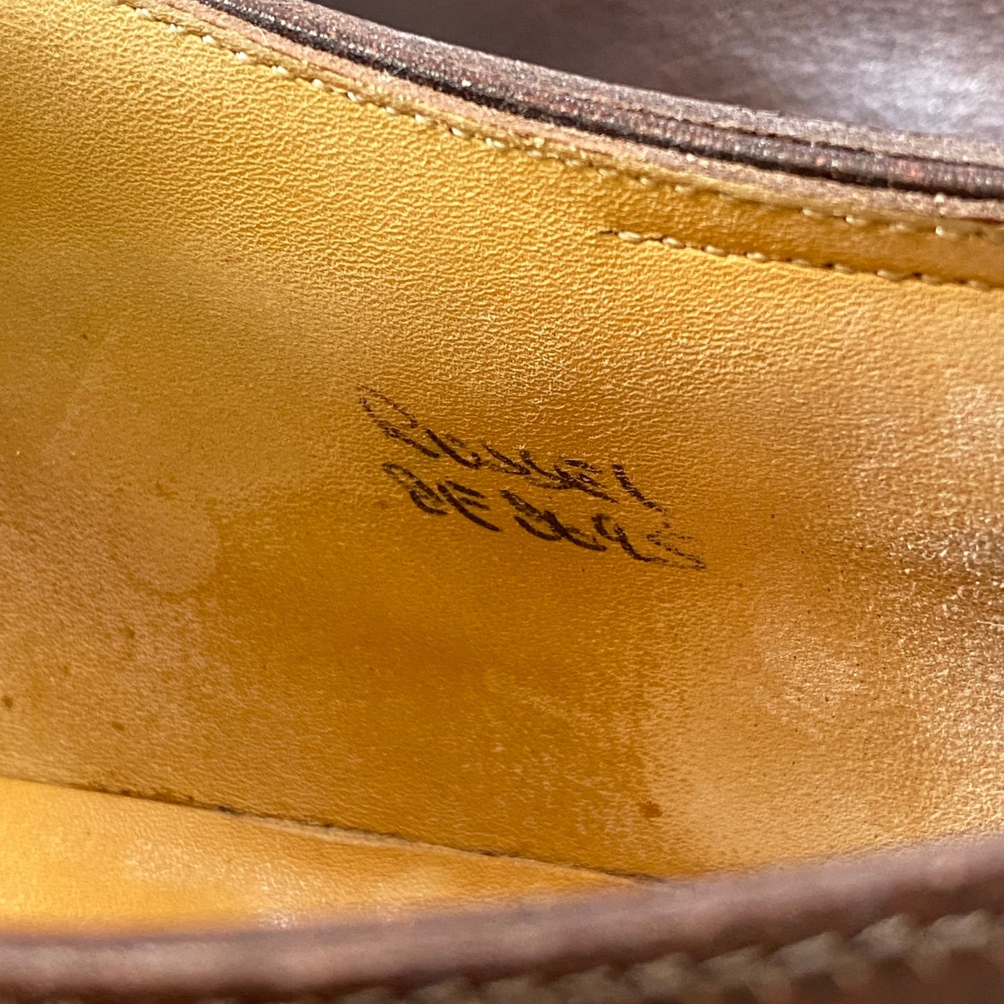 1h1 JOHN LOBB ジョンロブ RUSSEL ラッセル パンチドキャップトゥ ドレスシューズ 8E ブラウン レザー ビジネス 革靴 保存袋付きt18r