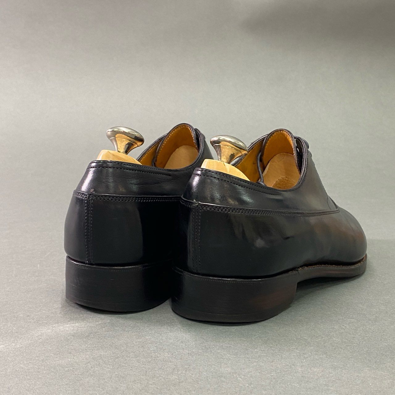 3b14 《希少》 JOHN LOBB ジョンロブ VINT 99 1999イヤーモデル 8 1/2 ブラック カーフレザー ラスト8896 ヴィンテージシリーズ シューツリー付