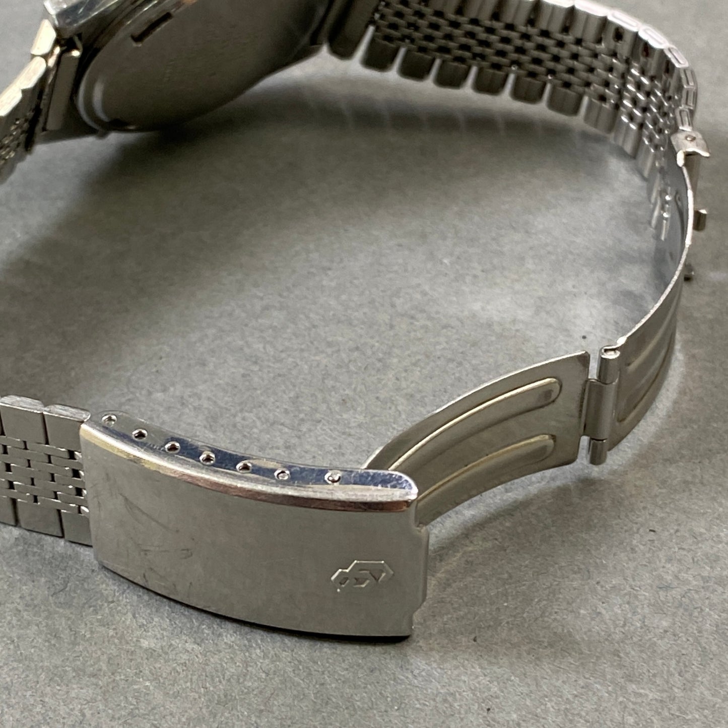 h1 CITIZEN シチズン DEGI-ANA デジアナ メンズ腕時計 41-9559 シルバー ウォッチ 動作確認済みk02i