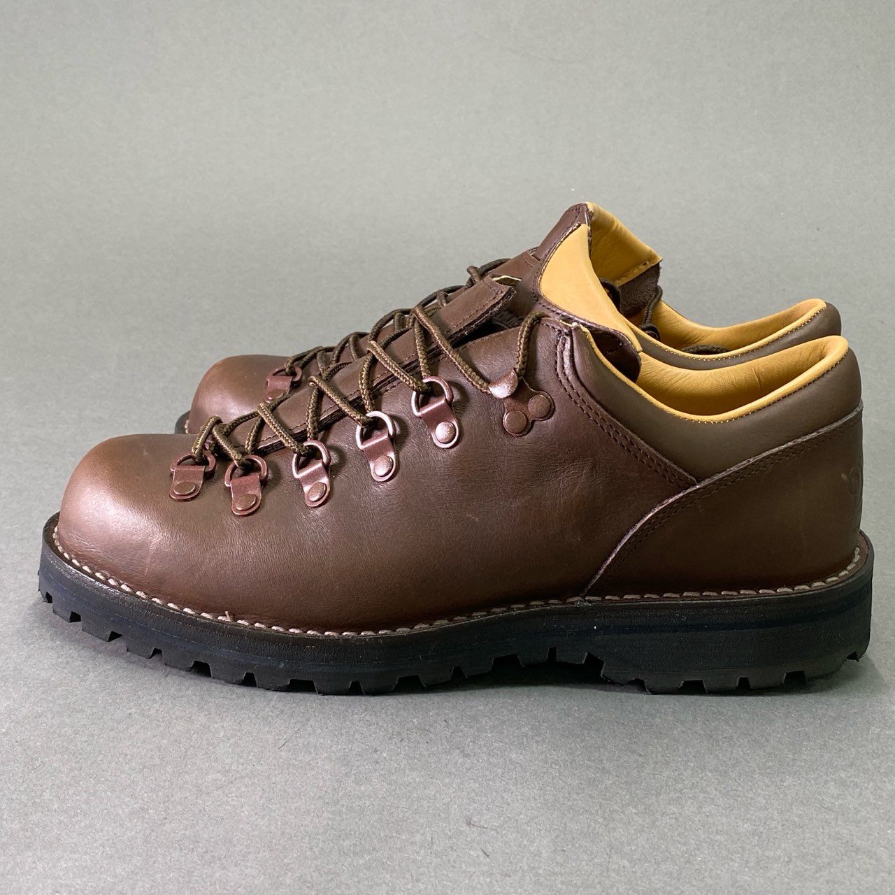 6d22 Danner ダナー マウンテンブーツ D-7006 8 1/2 ブラウン レザー MT. RIDGE LOW CRISTY シューズ アウトドア