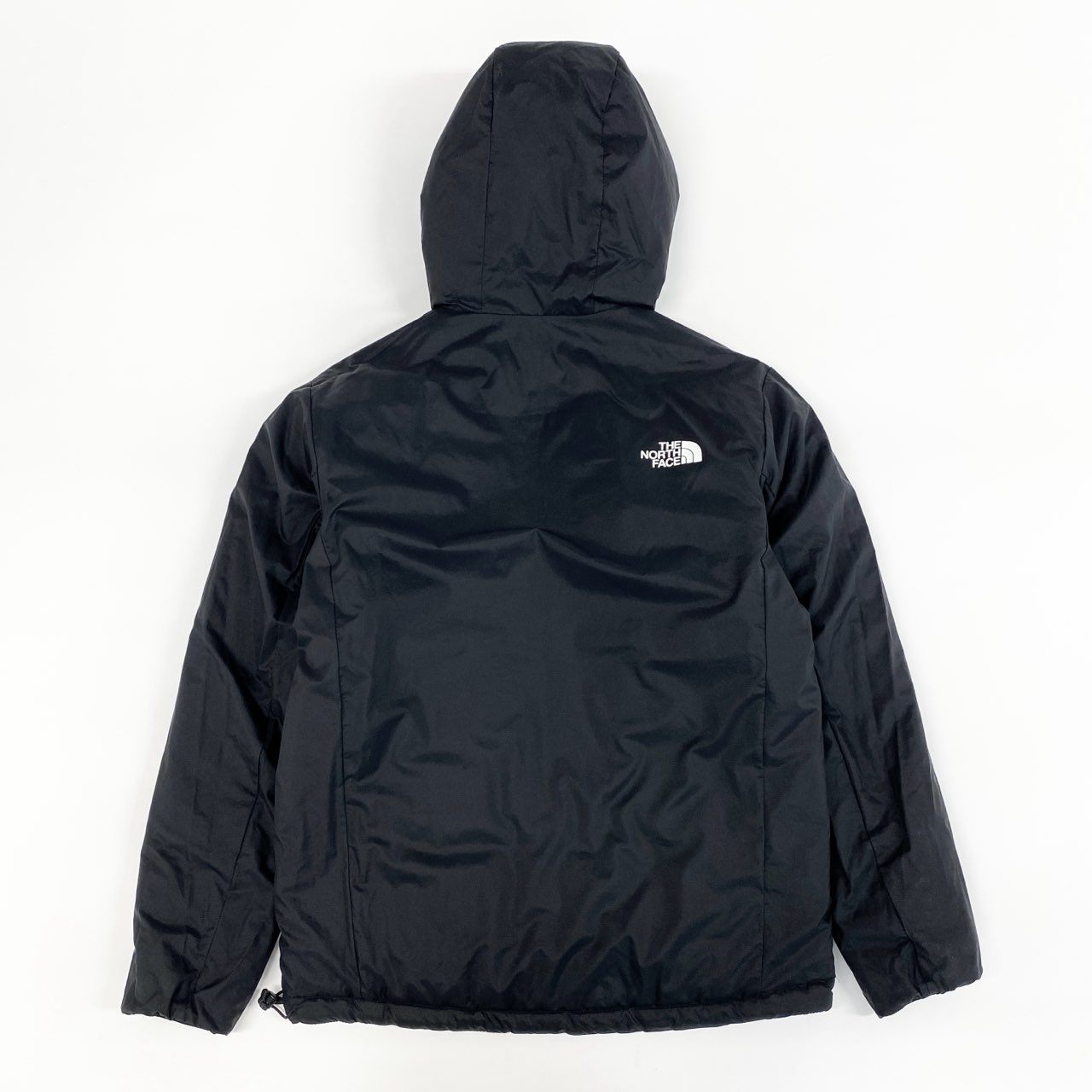 29g28 THE NORTH FACE ザノースフェイス Reversible Anytime Insulated Hoodie リバーシブル エニタイムジャケット NY82180 Sサイズ ブラック ナイロン メンズ