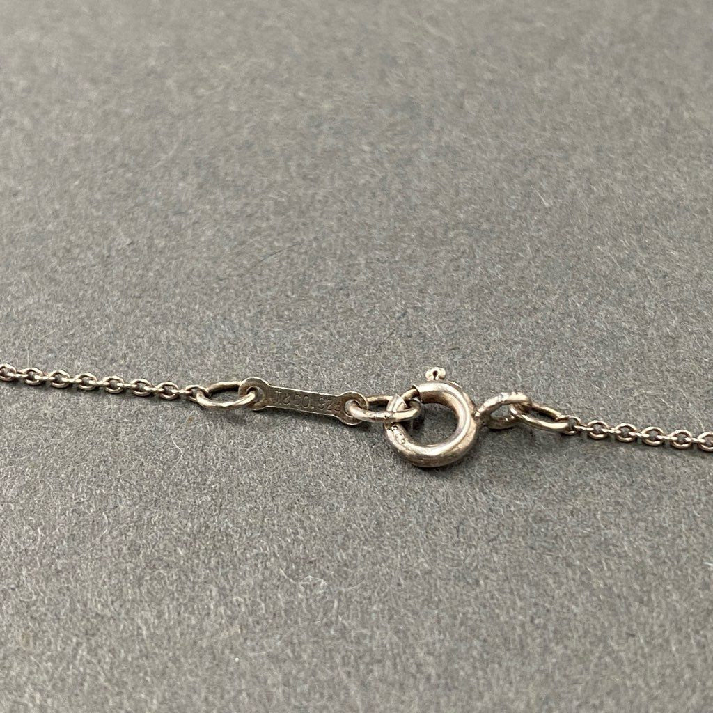 4d12 《2点セット》 TIFFANY&Co. ティファニー ネックレス × イヤリング セット ダブルループ シルバー 925 アクセサリー ジュエリー SILVER