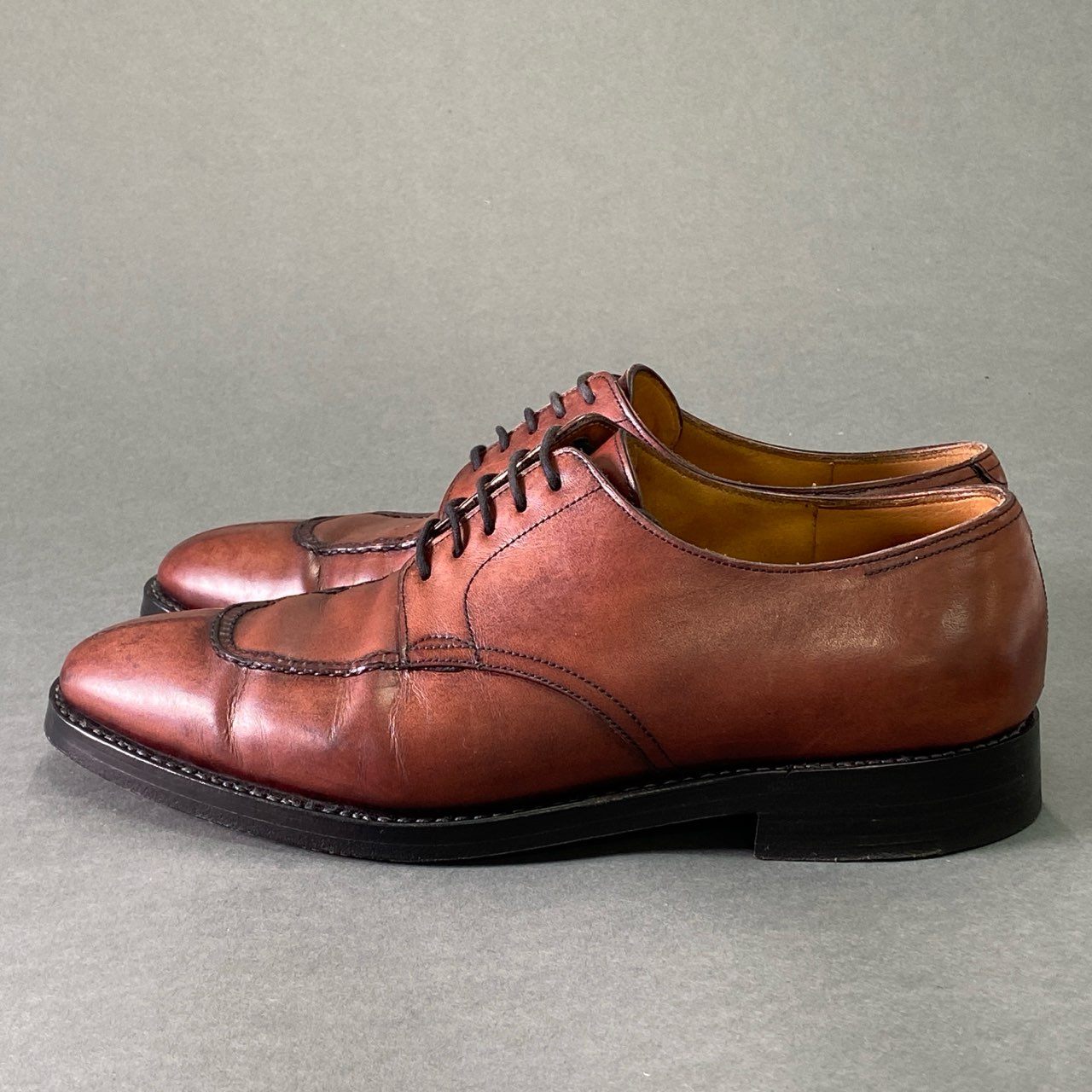 2e2 JOHN LOBB ジョンロブ BORDER ボーダー ドレスシューズ ブラウン レザー ビジネス フォーマル