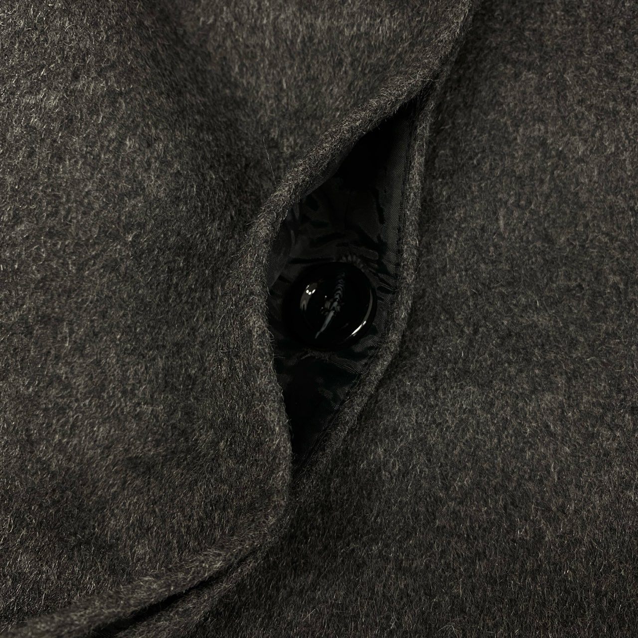 58f20 BARNEYS NEWYORK バーニーズニューヨーク 総カシミヤ ベルテッドステンカラーコート ロングコート 38 グレー Pure Cashmere カシミヤ100 カシミア レディース