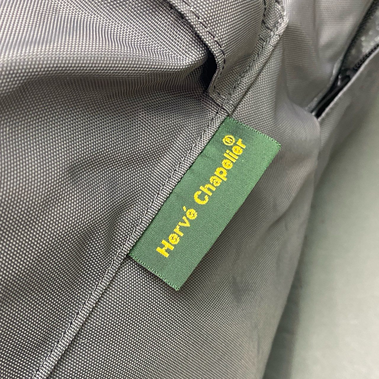 Cb10 Herve Chapelier エルベシャプリエ 978N ナイロンデイパック ML リュックサック 通勤通学 ユニセックス 男女兼用 FUSIL フュズィ グレー ポリエステル100%