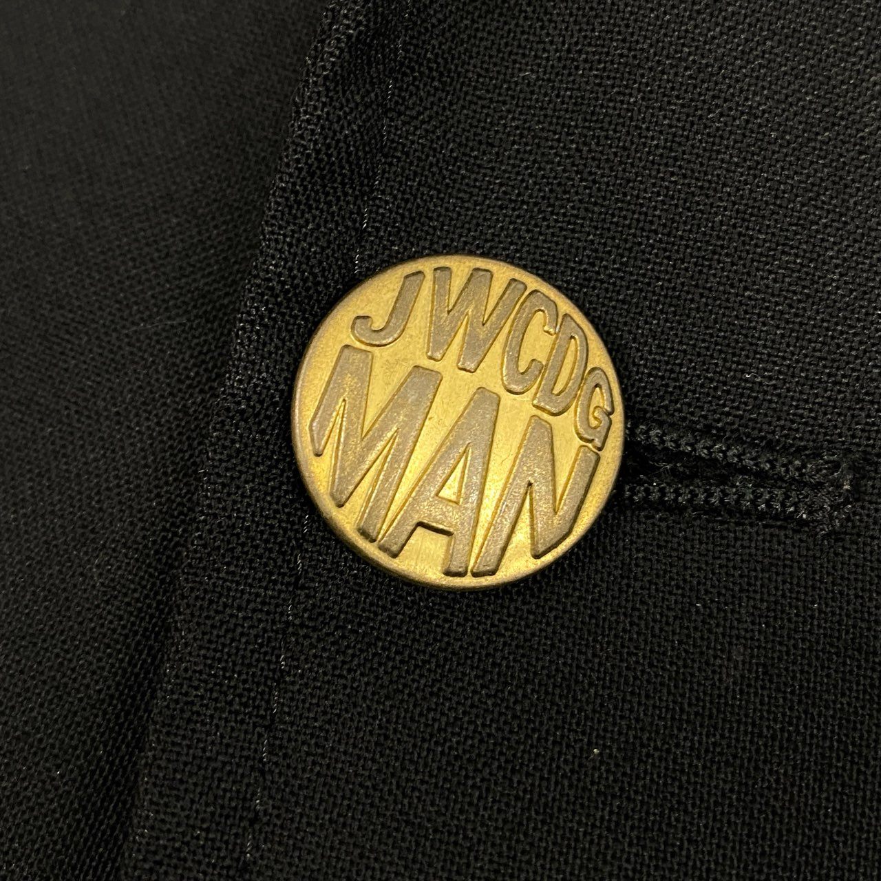 Ac6 JUNYA WATANABE COMME des GARCONS ジュンヤワタナベ コムデギャルソン AD2012 ブレザー テーラードジャケット サイズM ブラック メンズ レディース ユニセックスk02i