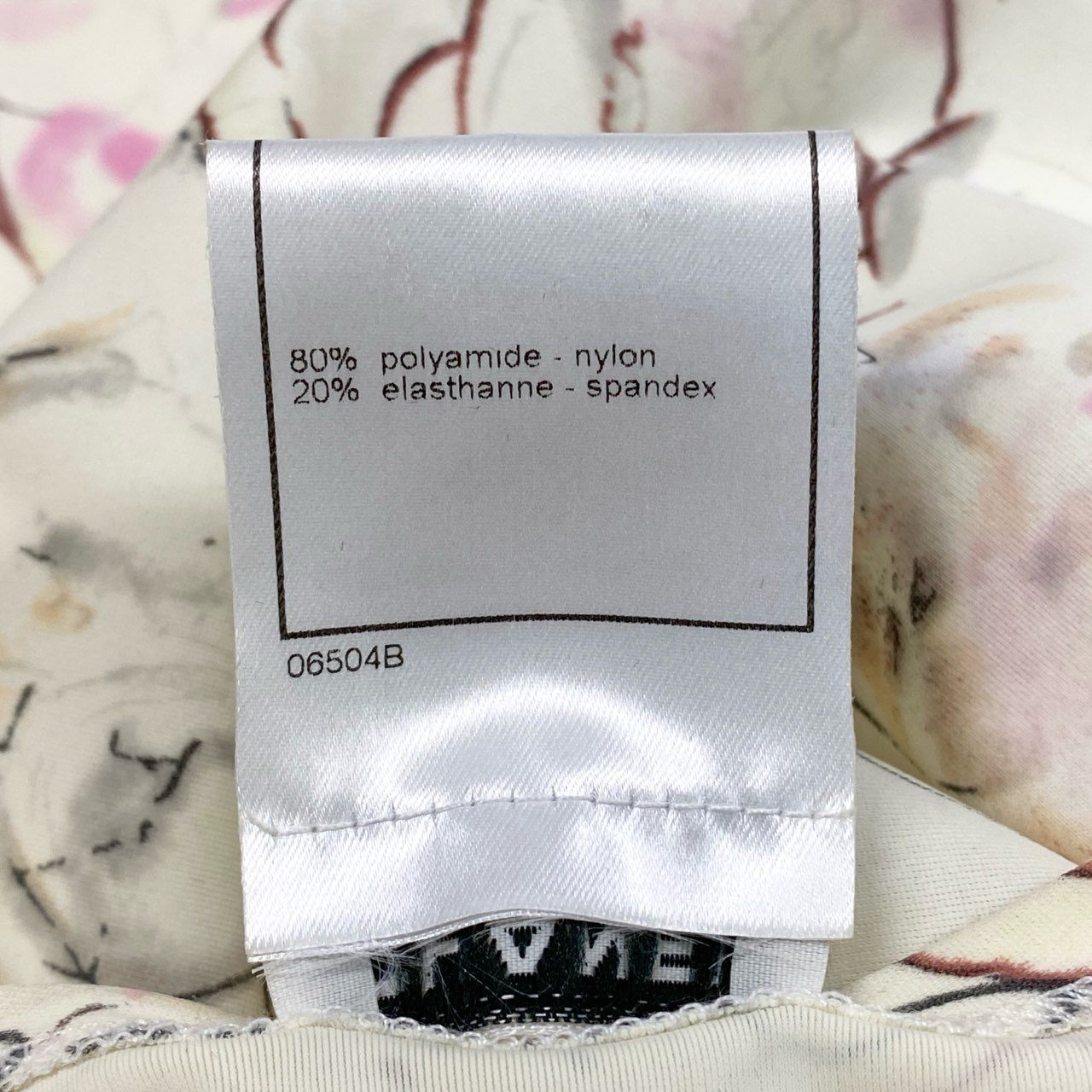 60a14【archive】CHANEL シャネル 1998年 Cruise P10058 カメリア総柄 マイヨ素材 キャミワンピース ワンピース サイズ40 アイボリー系 レディースta1