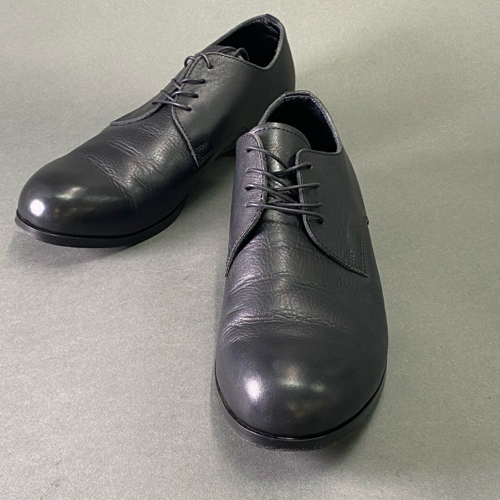 2e7 PADRONE パドローネ レザードレスシューズ 41 ブラック Leather ビジネス フォーマル レースアップ 日本製