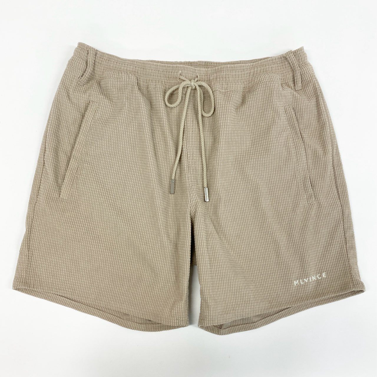 42k27 MLVINCE メルヴィンス summer corduroy shorts ショートパンツ ハーフパンツ サマーコーデュロイ L ベージュ ポリエステル100