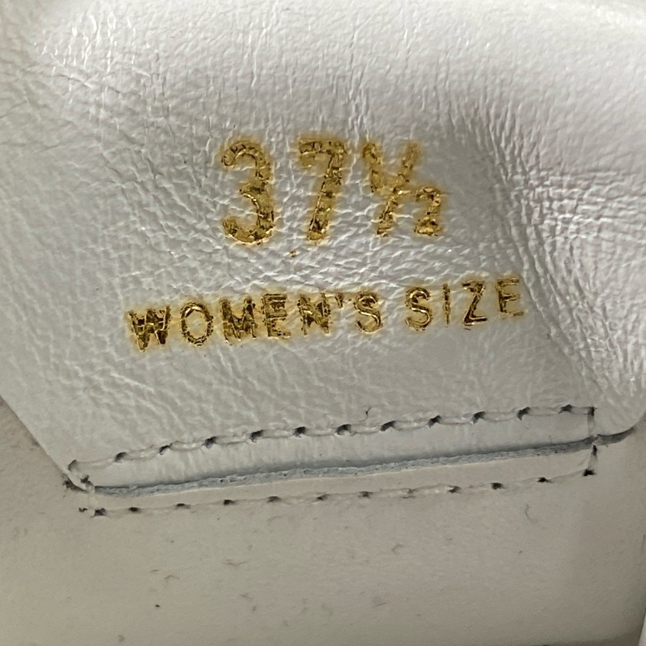 6d16 【美品】 定価84,700円 TOD'S トッズ サイドロゴ入り レザースニーカー ローカットスニーカー 37 1/2 ホワイト レディース 靴