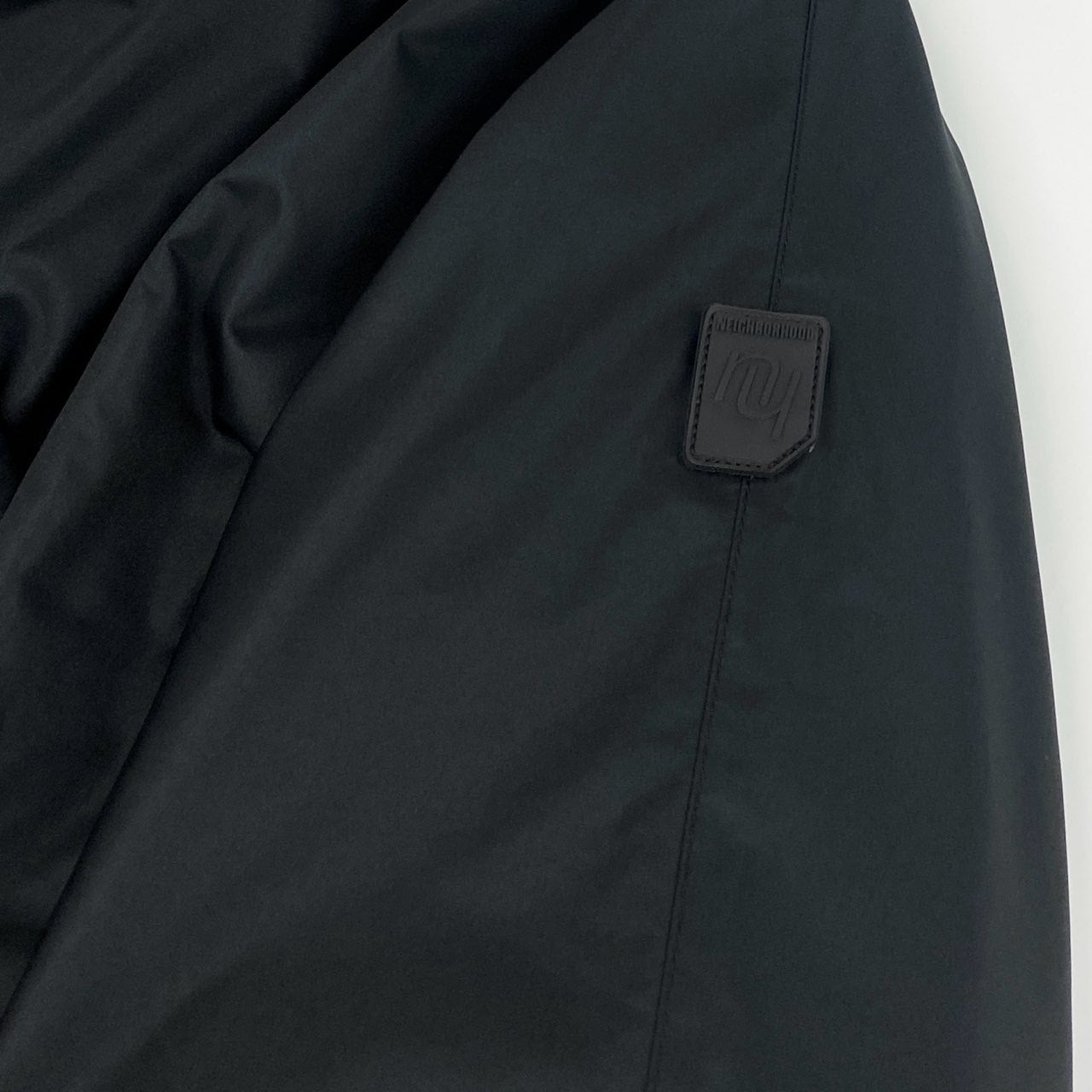 82f24 NEIGHBORHOOD NH x PHINGERIN ネイバーフッド フィンガリン NOREN JACKET ノレンジャケット ブルゾン アウター 242UTPGN-JKM01 Lサイズ ブラック メンズ