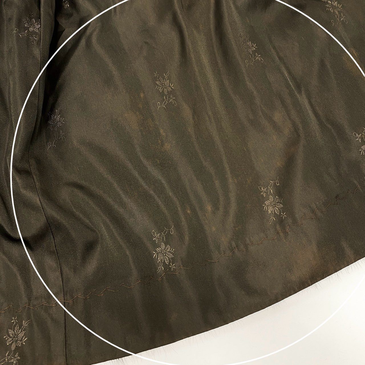 72L9 SAGA MINK サガミンク 銀サガ マホガニーミンク ロングコート サイズF ブラウン 本毛皮 MINK FUR 裏地刺繍t18r