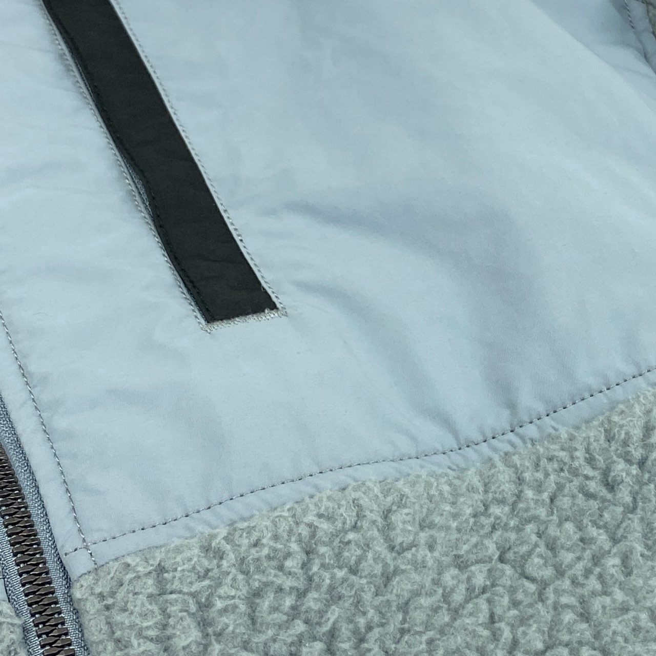 1f6 THE NORTH FACE ザ ノースフェイス パープルレーベル NA2054N デナリジャケット ボアジャケット サイズS ブルーグレー メンズ アウトドア