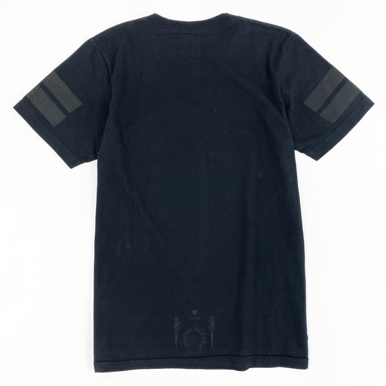 81d4 CHROME HEATS クロムハーツ 半袖Tシャツ カットソー トップス 2212-304-0685 サイズS ブラック コットン100% USA製 メンズ 紳士服