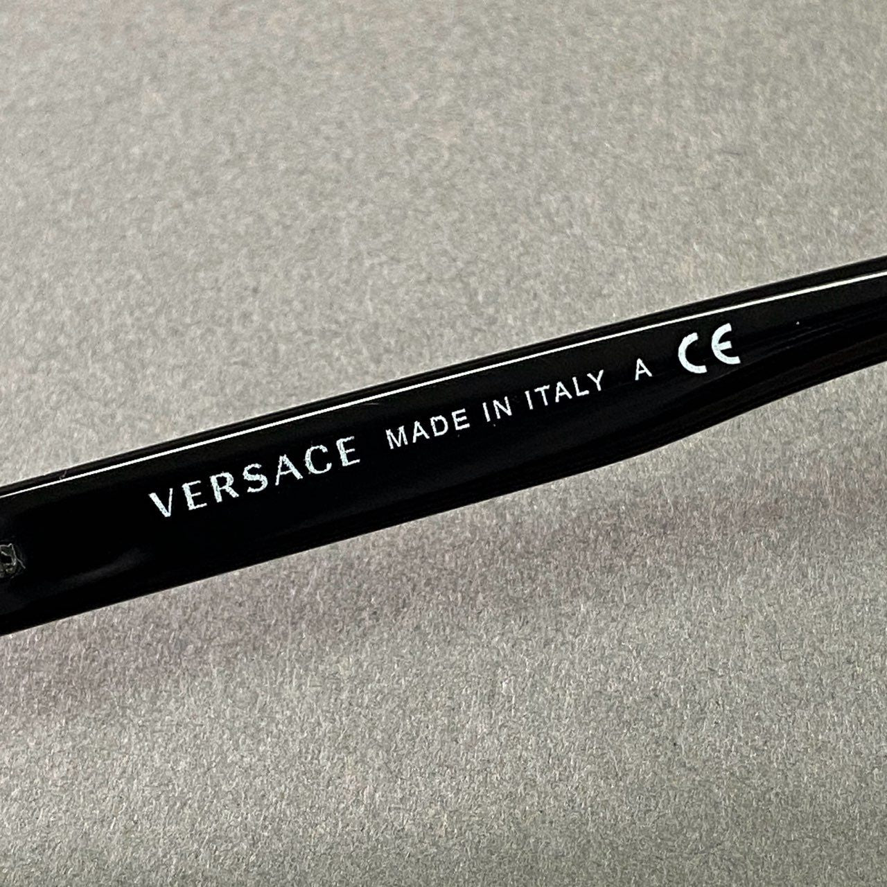 a17 VERSACE ヴェルサーチ アイウェア 眼鏡 MOD.3211 55□17 ブラック イタリア製 サングラス