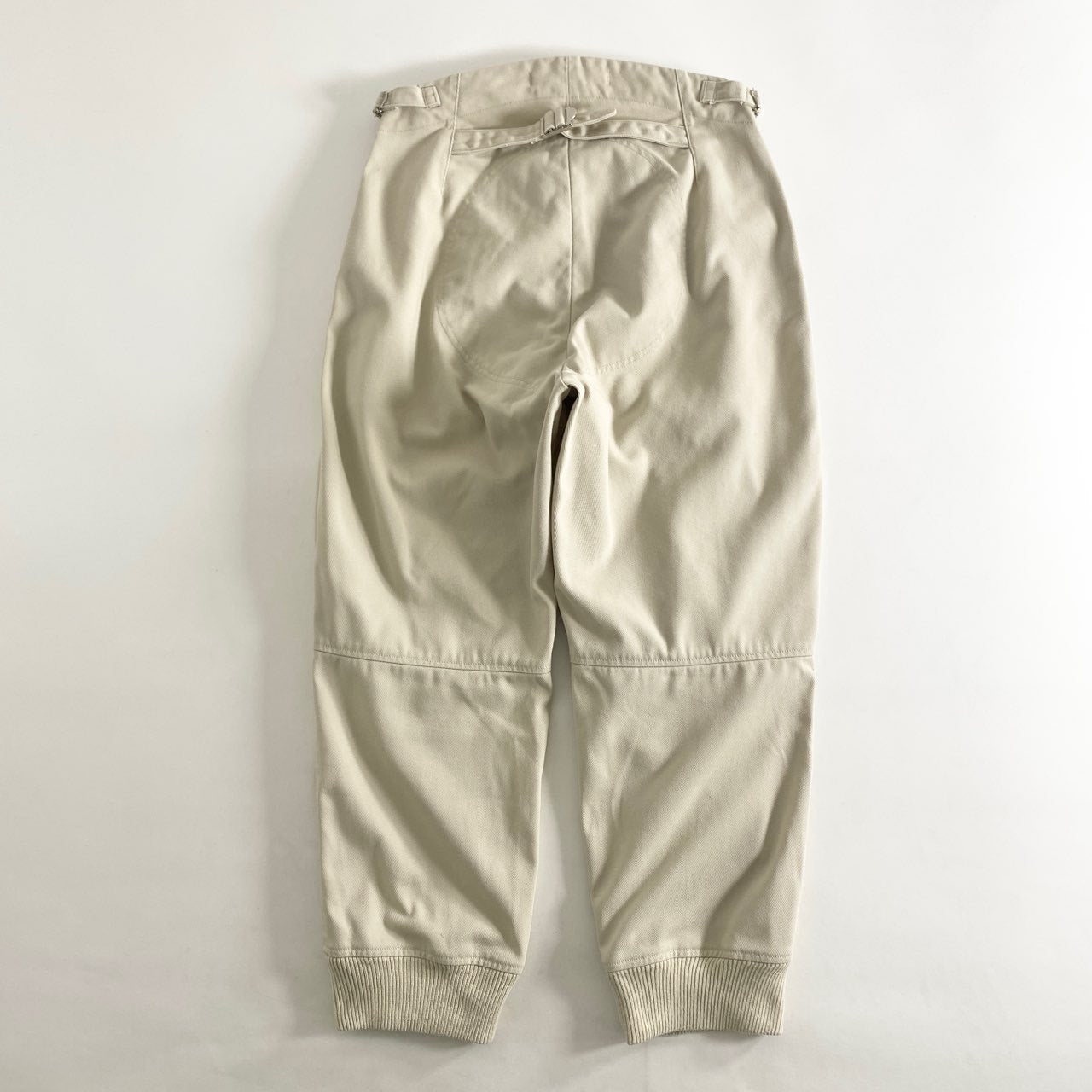 21h7 SOUMO ソウモ 日本製 FLIGHT PANTS フライトパンツ ボトムス 裾リブ 14-SP-001 01 ベージュ