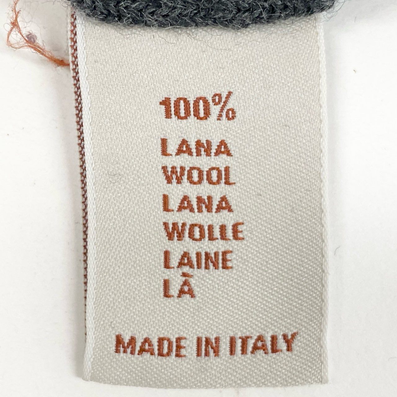 31k2 Ermenegildo Zegna エルメネジルドゼニア タートルネック ニット セーター イタリア製 50 M Lサイズ相当 グレー ウール メンズo07t