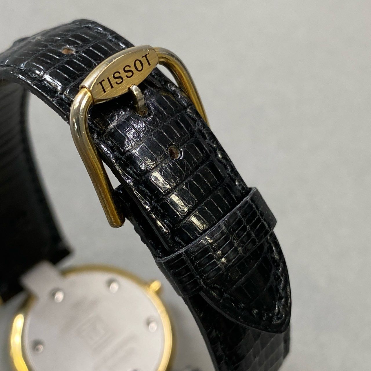 j3 《美品》 TISSOT ティソ ROCK WATCH ロックウォッチ 腕時計 R150 ホワイト ブラック Pearl パール 電池切れt18r