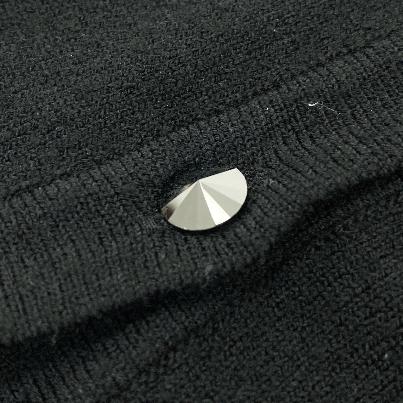 63j9 《美品》Dhal ダル ハイウエストデニムパンツ テーパードパンツ ジーンズ ボトムス 日本製 XSサイズ ブラック メンズo07t