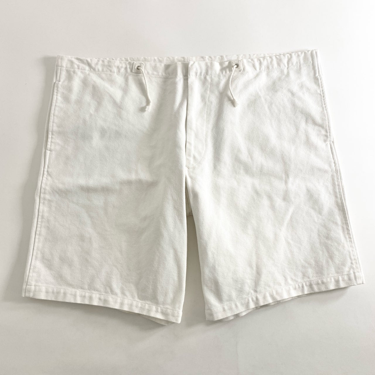 26e24 YOHJI YAMAMOTO POUR HOMME ヨウジヤマモト プールオム ハーフパンツ ショートパンツ ホワイト コットン100% メンズ 紳士服